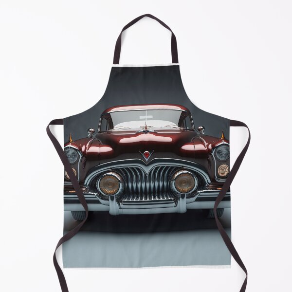 Item preview, Red vintage car on a clean background designed and sold by OwnByCats.
