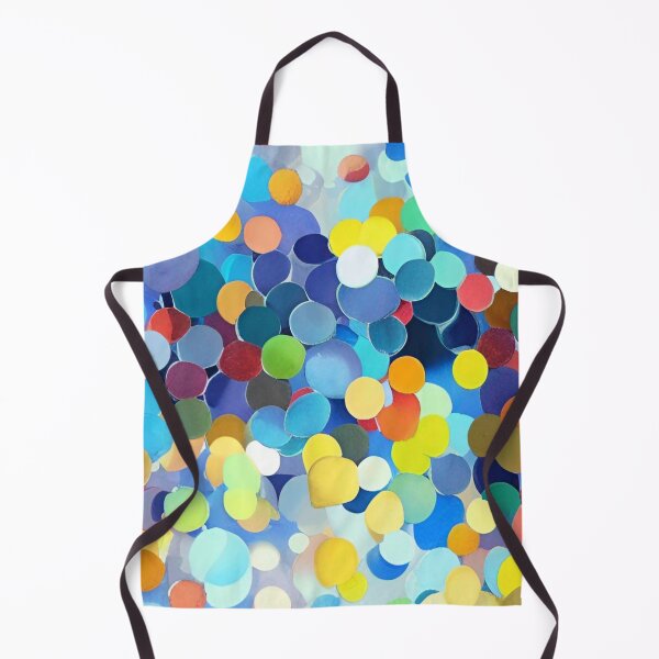 Item preview, Distorted Priority: Painting in Ellipse - Colorful Circular and Oval Shape Pattern designed and sold by bandjdesigns.