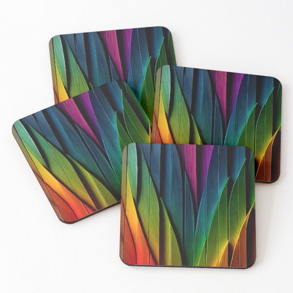 Item preview, Rainbow Tones Wooden Plank Beam Style Pattern designed and sold by ClairesPatterns.