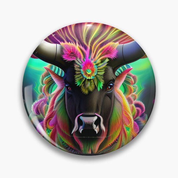 Item preview, Flowery Camargue Bull designed and sold by Astralia.