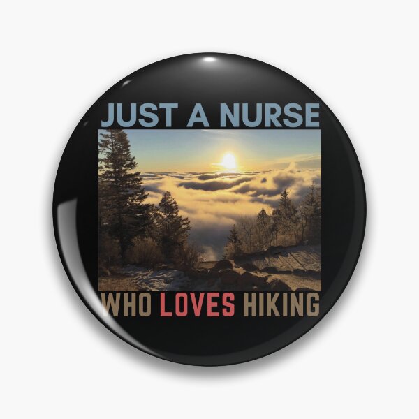 Artikelvorschau, Nur eine Krankenschwester, die Wandern liebt - Manitou Incline entworfen und verkauft von CarefulCaptures.