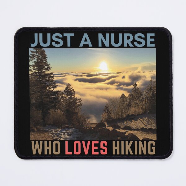 Item preview, Just A Nurse Who Loves Hiking-Manitou Incline designed and sold by CarefulCaptures.