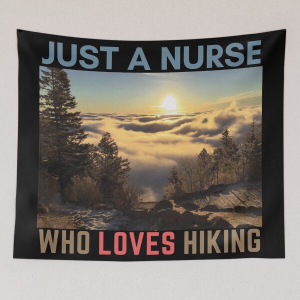 Item preview, Just A Nurse Who Loves Hiking-Manitou Incline designed and sold by CarefulCaptures.