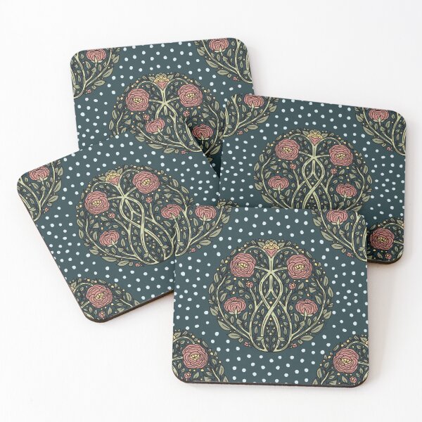 Item preview, Reflected Gothic Vines and Flowers  designed and sold by AmberMaeJacobs.