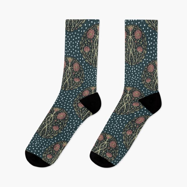 Item preview, Reflected Gothic Vines and Flowers  designed and sold by AmberMaeJacobs.