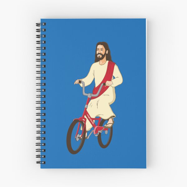 Item preview, Christ on a Bike - Funny Religious Lord Jesus Church Group Easter Gift designed and sold by TangoCharlieNZ.