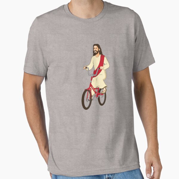 Item preview, Christ on a Bike - Funny Religious Lord Jesus Church Group Easter Gift designed and sold by TangoCharlieNZ.