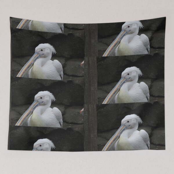 Item preview, White pelican designed and sold by Maddshopp.