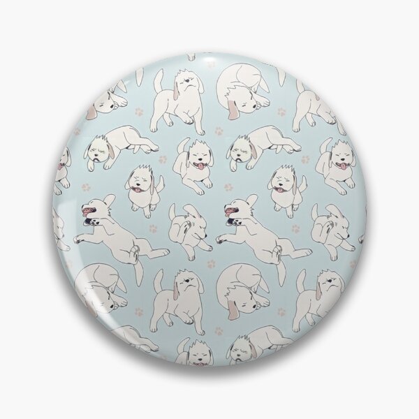 Item preview, White Dog (Akamaru)  designed and sold by ErikadZim.