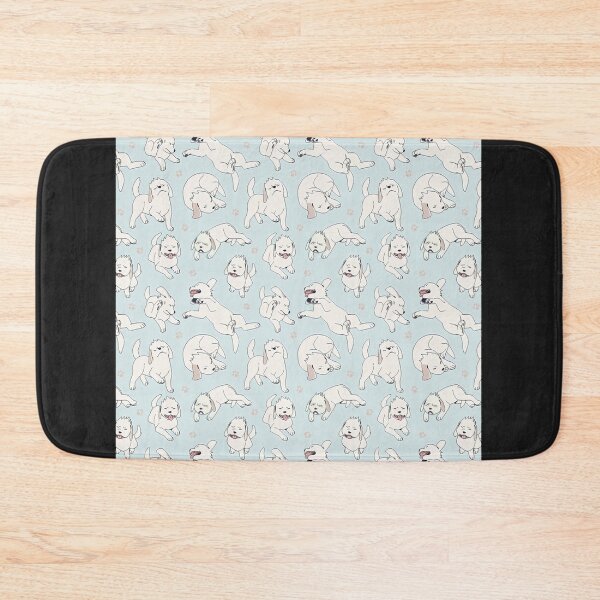 Item preview, White Dog (Akamaru)  designed and sold by ErikadZim.