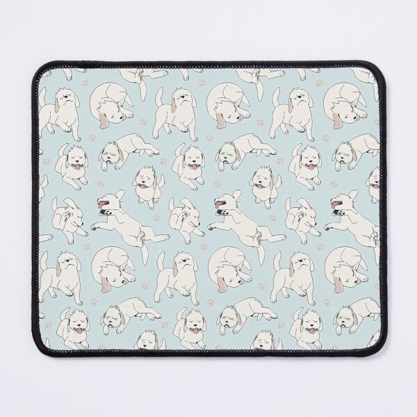 Item preview, White Dog (Akamaru) designed and sold by ErikadZim.