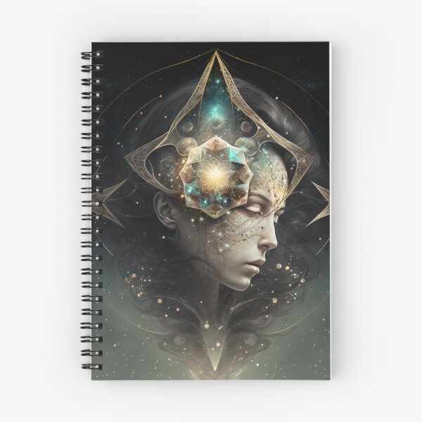 Item preview, Virgo, Female, Zodiacal Sign, Esoteric, Astrology, Fantasy, Mystery, Gift, Esoteric Wall Art, Metal Wall Art designed and sold by esoTeriko.