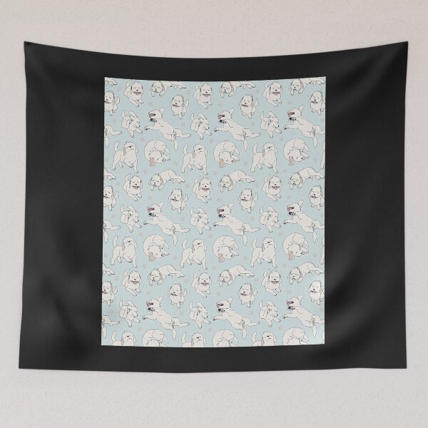 Item preview, White Dog (Akamaru)  designed and sold by ErikadZim.