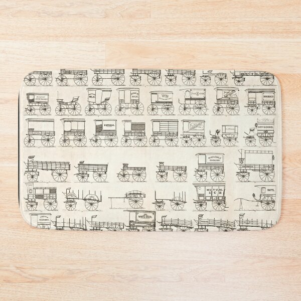 Item preview, Wagon and Carriage Designs 1881 designed and sold by Daniel Hagerman.