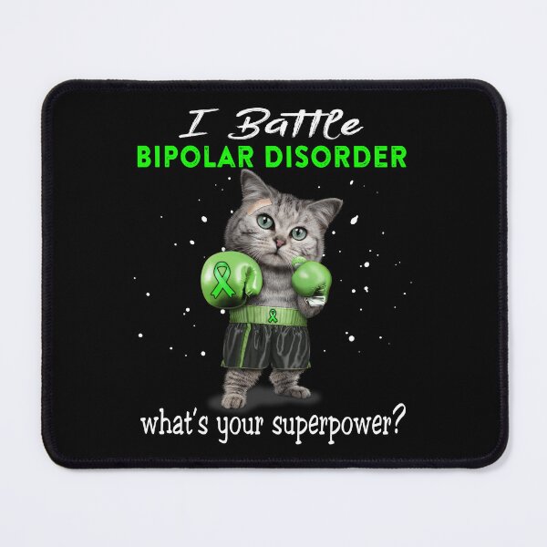 Item preview, Bipolar Disorder Warrior - I Battle Bipolar Disorder What Is Your Superpower? designed and sold by Jennpak.