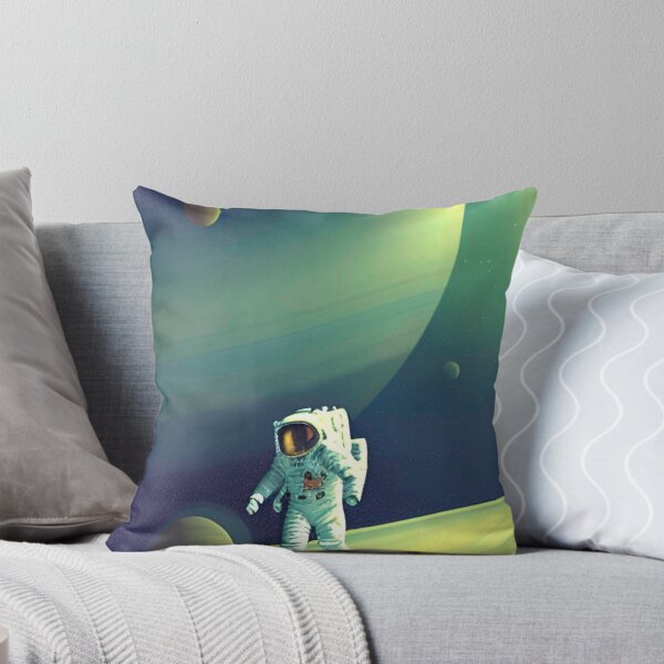 Artikelvorschau, Astronaut auf dem Saturn entworfen und verkauft von ColorSpot.