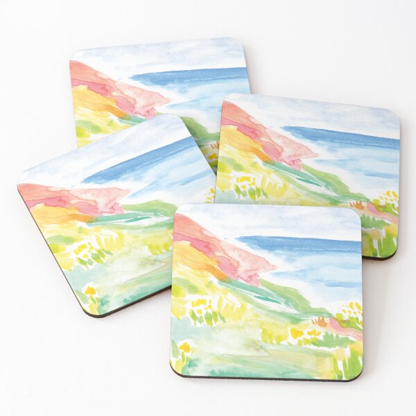 Item preview, Seaside watercolor designed and sold by TiffanyMackay.