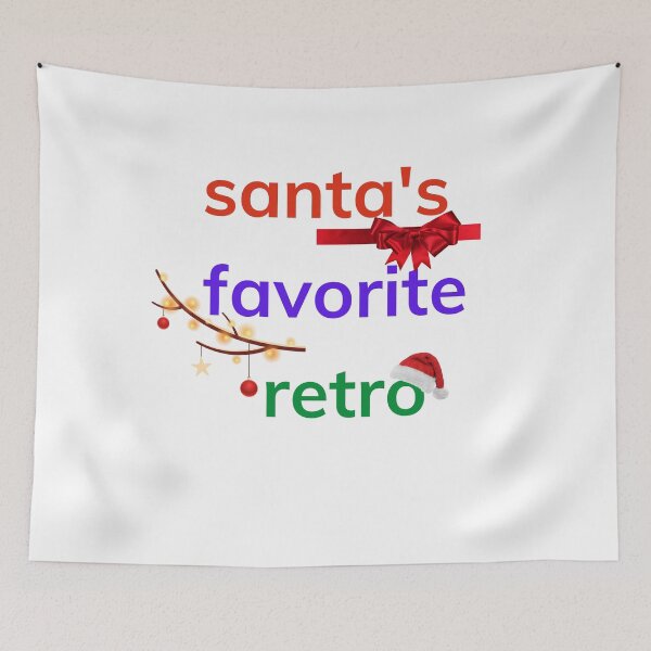 Item preview, Santas Favorite Teacher Retro Groovy Christmas Xmas Women Essential T-Shirt designed and sold by laouamra.