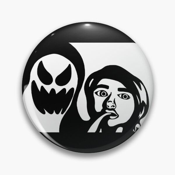 Item preview, Ghost Girl Digital Illustration Black And White designed and sold by Bennett Swanson.
