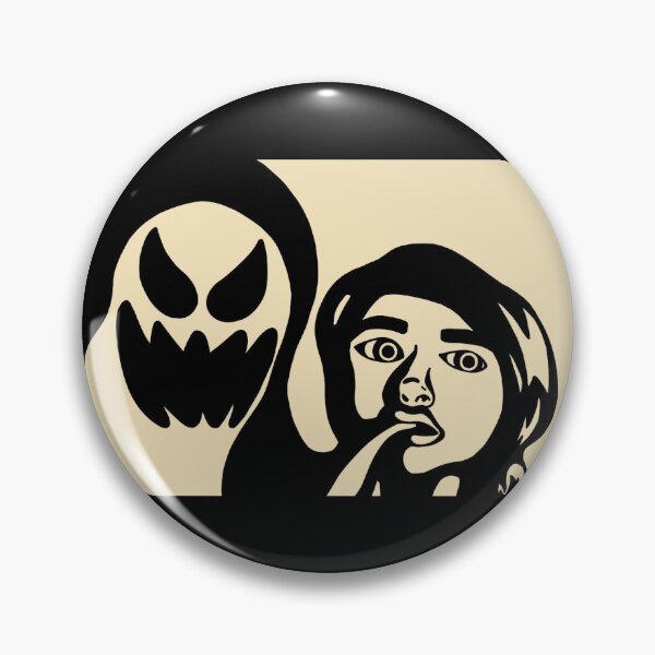 Item preview, Ghost Girl Digital Illustration Black And Beige designed and sold by Bennett Swanson.