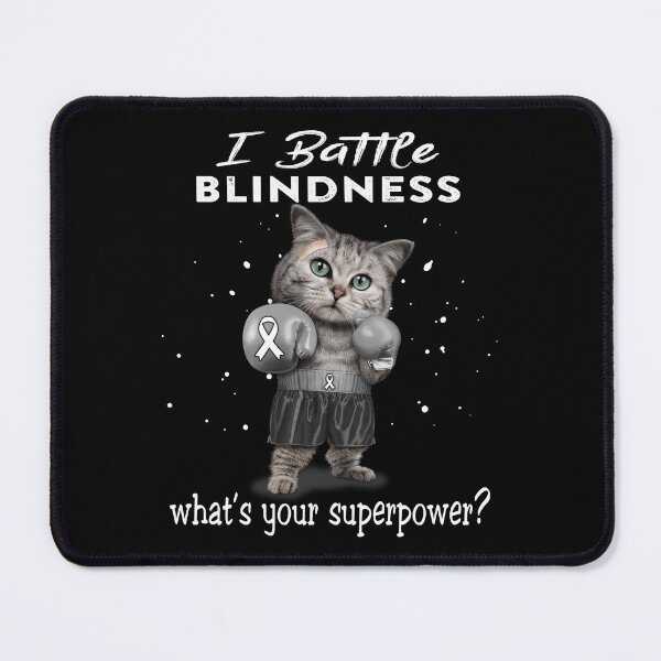 Item preview, Blindness Warrior - I Battle Blindness What Is Your Superpower? designed and sold by Jennpak.