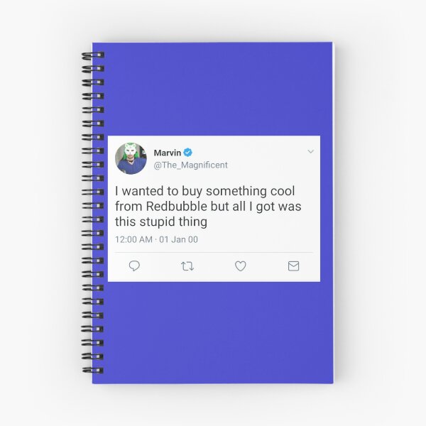 Item preview, Redbubble Tweet - Magic Marvin Edition designed and sold by SepticStache.
