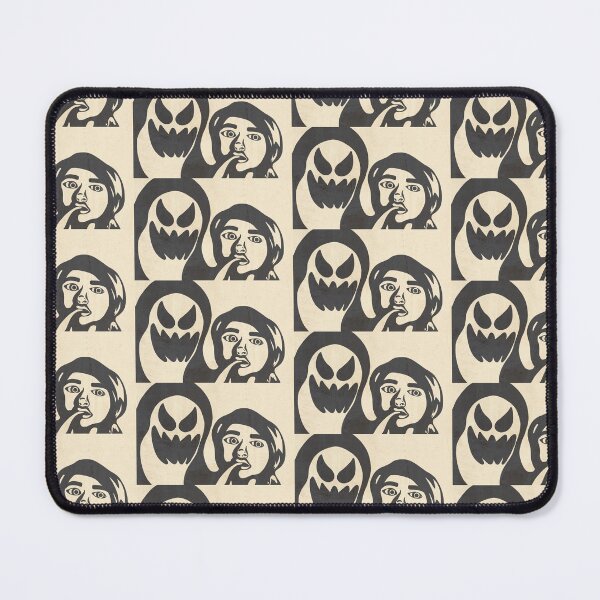 Item preview, Ghost Girl Digital Illustration Black And Beige Textured Fade designed and sold by Bennett Swanson.