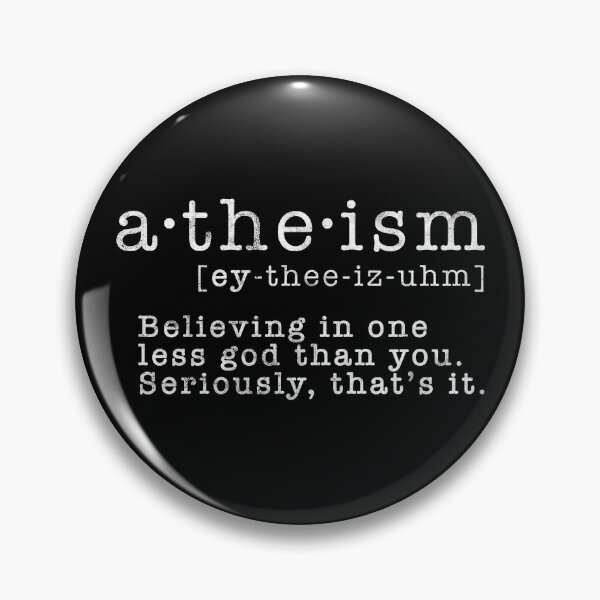 Item preview, Atheism Definition - Distressed Look designed and sold by politicalamity.