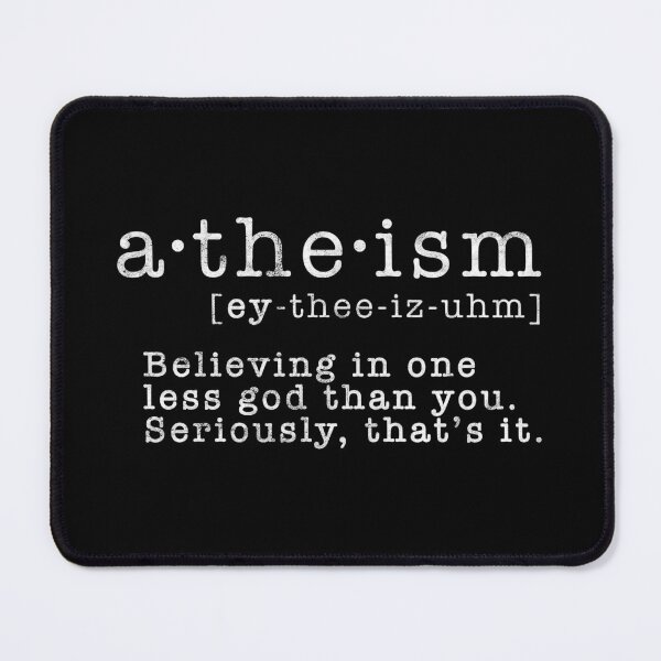 Item preview, Atheism Definition - Distressed Look designed and sold by politicalamity.