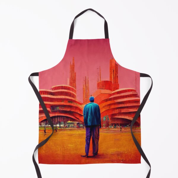 Item preview, blue man in big world designed and sold by AIVIO.