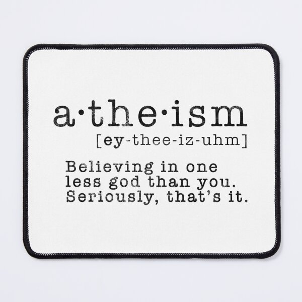 Item preview, Atheism Definition - Distressed Look designed and sold by politicalamity.
