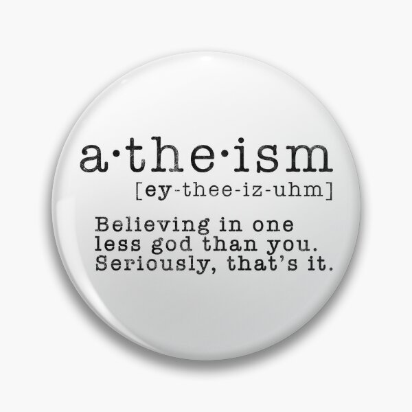 Item preview, Atheism Definition - Distressed Look designed and sold by politicalamity.