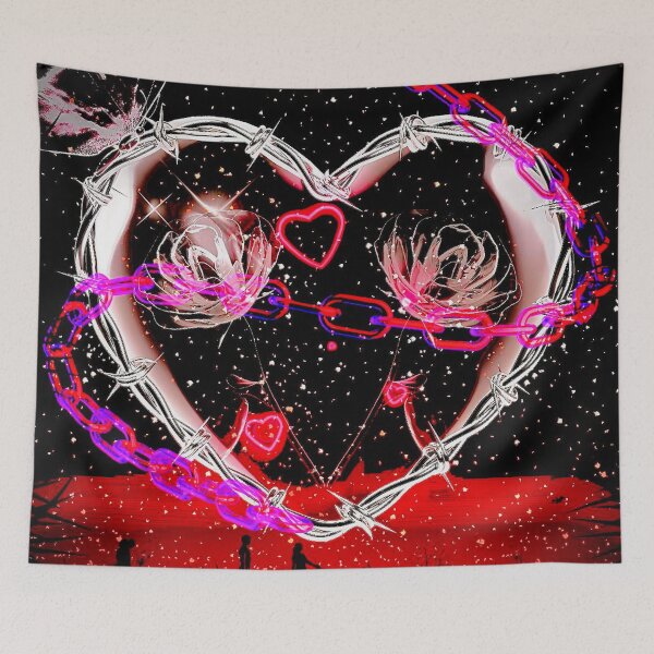 Item preview, Barbed Wired Chained Heart designed and sold by Designz101.