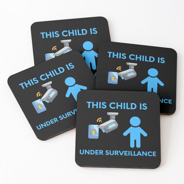 Item preview, This Child is Under Surveillance designed and sold by MtWoodsonSales.