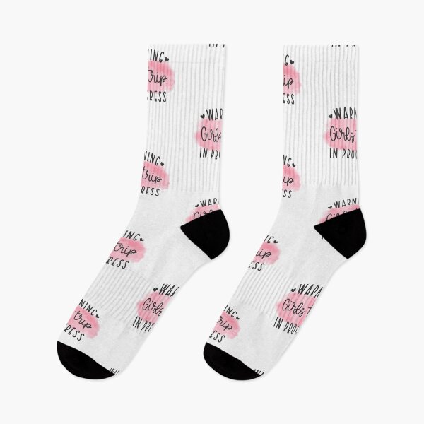 Item preview, Warning Girls Trip In Progress 2023 designed and sold by TrendyTribe.