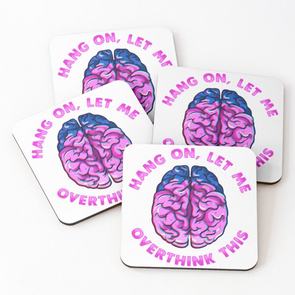 Item preview, Hang On Let Me Overthink This designed and sold by FortuneCookieTs.