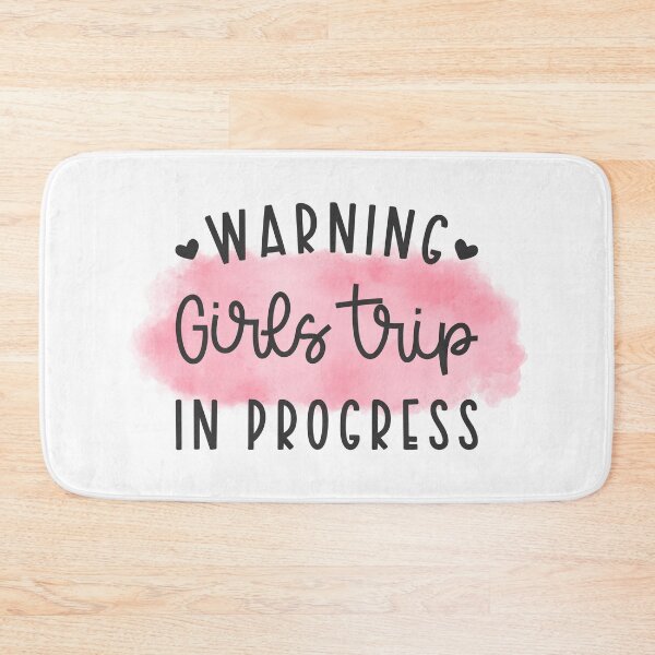 Item preview, Warning Girls Trip In Progress 2023 designed and sold by TrendyTribe.