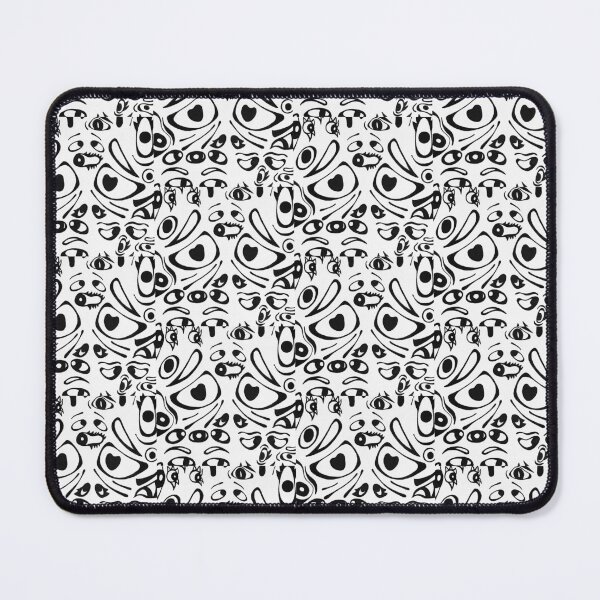 Item preview, Creeping Eyes Black And White designed and sold by Bennett Swanson.