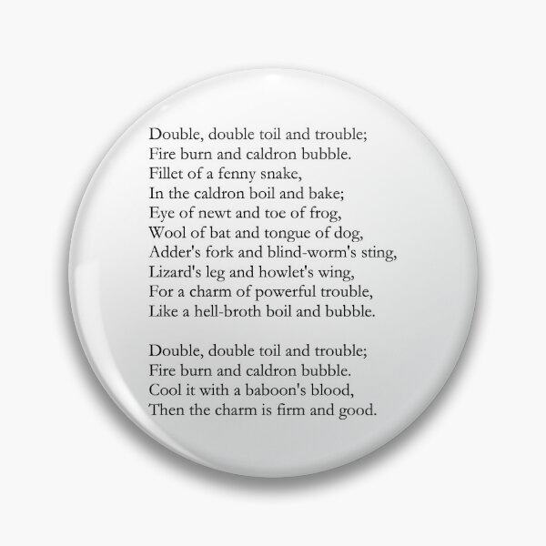 Item preview, Song of the Witches, Macbeth, Shakespeare Monologue designed and sold by irlecates.