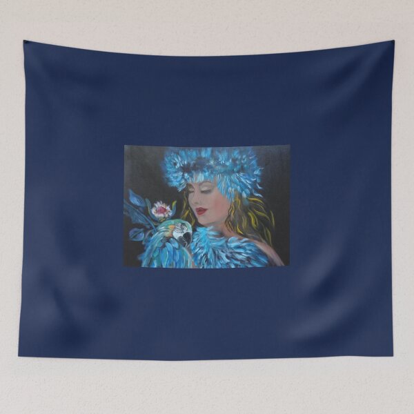 Item preview, Hula Girl and the Parrot designed and sold by jennyleeandjim.