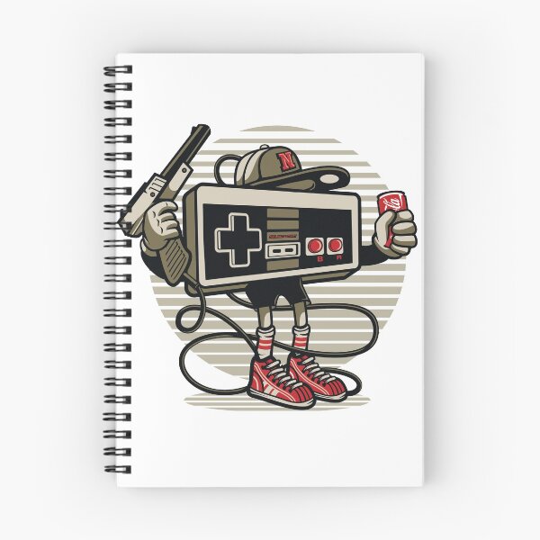 Item preview, Retro Gaming Controller Cartoon Character designed and sold by ThatMerchStore.