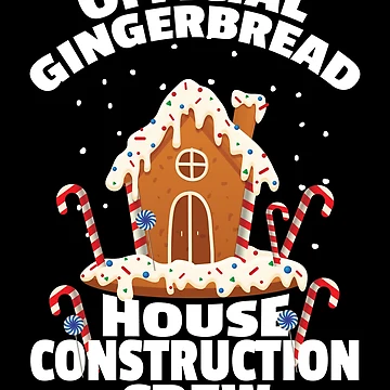 Imagen de la obra Official Gingerbread House Construction Crew Christmas Gear de DynamicDesign