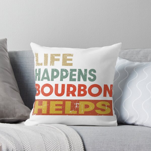 Item preview, Life Happens Bourbon  Helps Funny Bourbon Lover designed and sold by JasKei-Designs.