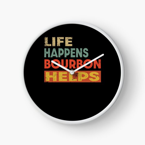 Item preview, Life Happens Bourbon  Helps Funny Bourbon Lover designed and sold by JasKei-Designs.