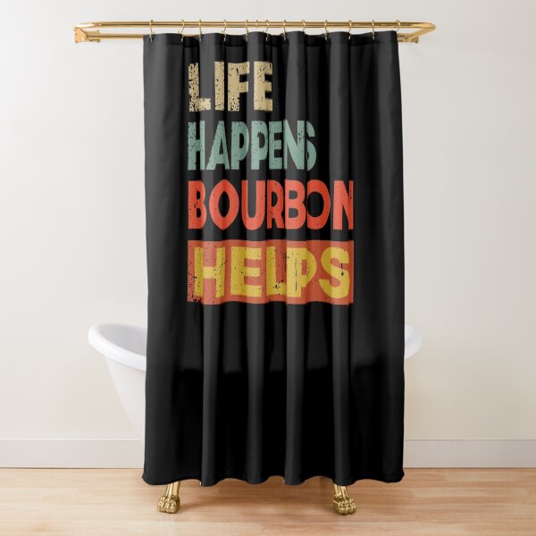 Item preview, Life Happens Bourbon  Helps Funny Bourbon Lover designed and sold by JasKei-Designs.