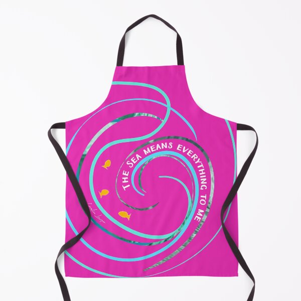 Item preview, Wild open water swimming, winter bathers. The sea means everything to me fun for swimmer lovers. Caroline Laursen Original designed and sold by Caroline Laursen.