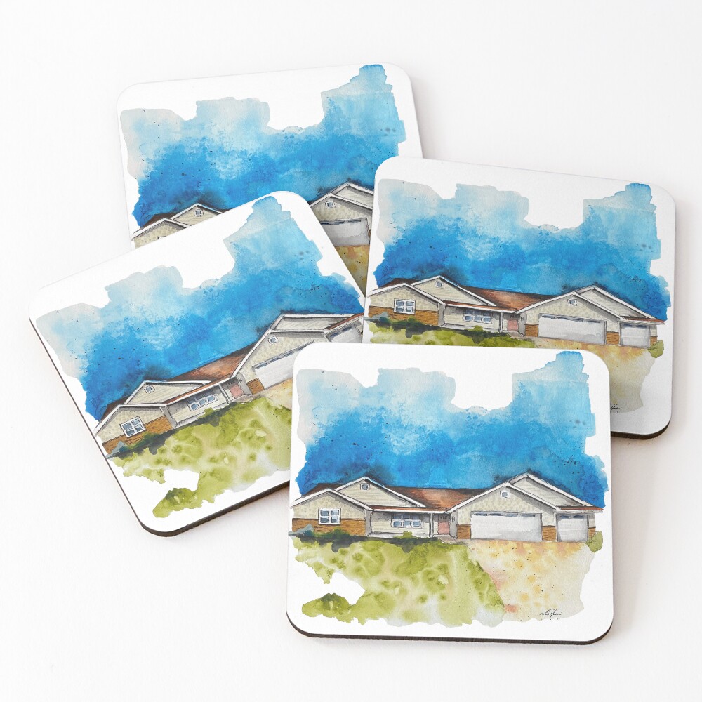 Item preview, Coasters (Set of 4) designed and sold by MiniMatisse.