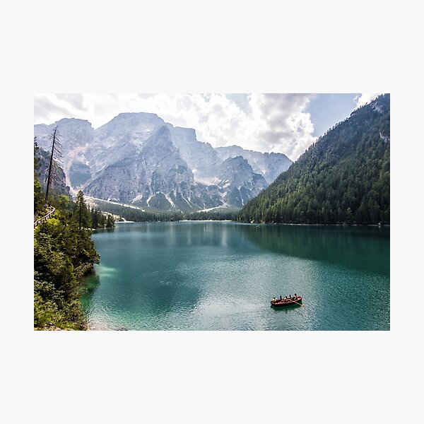Lake of Braies Photographic Print