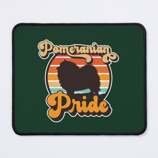 Item preview, Pomeranian Pride Retro Sunset Dog Silhouette Pet Design designed and sold by CRHPOD20.