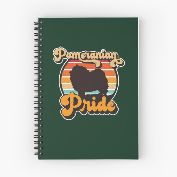 Item preview, Pomeranian Pride Retro Sunset Dog Silhouette Pet Design designed and sold by CRHPOD20.